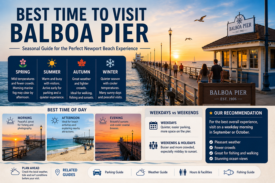 Best Time to Visit Balboa Pier – Seasonal Guide
